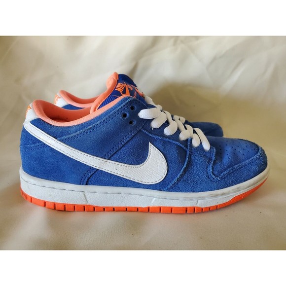 Nike SB Dunk Low Pro Game Royal Mango Men Size 5 Women 6.5 Fat Tongue 304292-418 - Picture 1 of 11